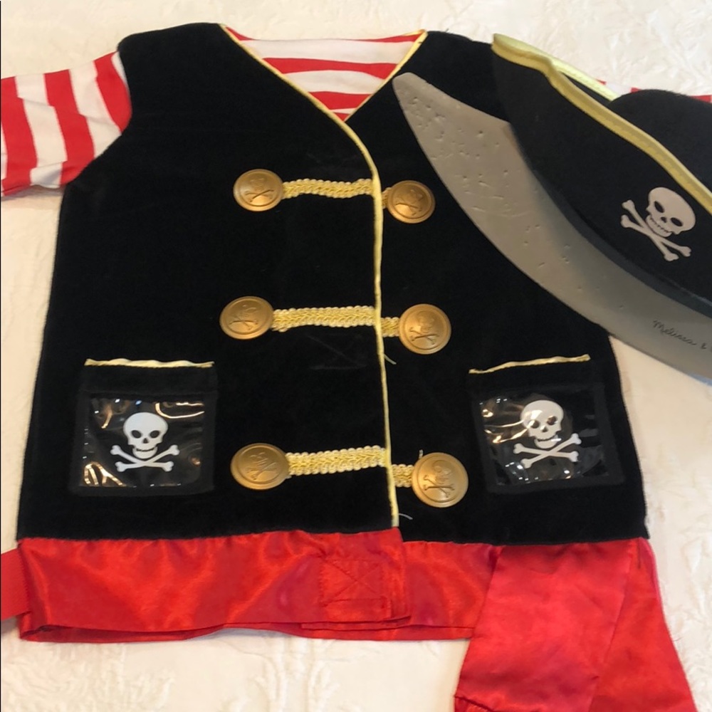 Melissa & Doug Pirate Costume 🏴‍☠️ Used Condition